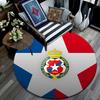 Wisla Krakow Logo Pattern Round rug,Carpet Rug for Living Room Bedroom Playroom ,Non-slip Floor Mat,Holiday Gifts and Birthday Gifts.