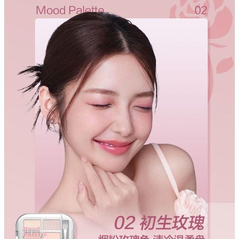 Pink Bear - Mood Eyeshaadow Palette - 3 Colors