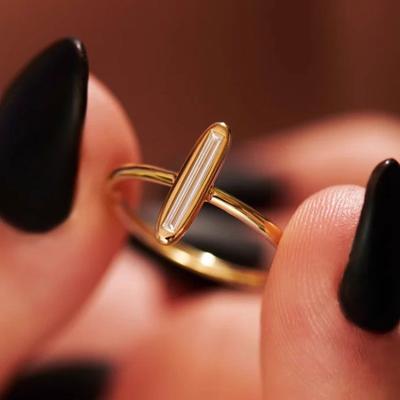 High-end Fashion Commuting European and American Style Ring New Fashion Women's Ring Simple Jewelry
