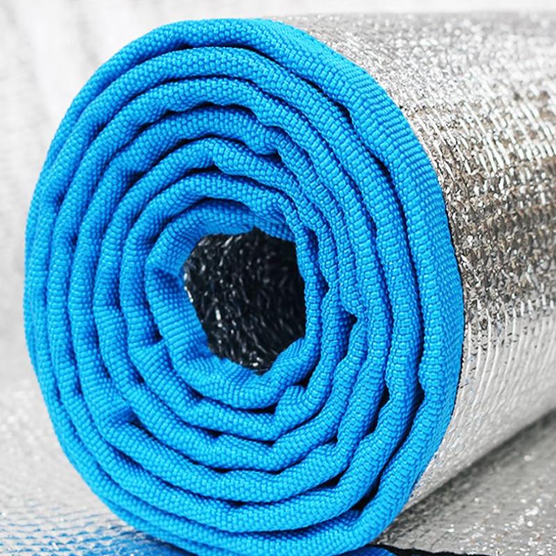 1Pc Outdoor Double-sided Aluminum Film Moisture-proof Mat Folding Thickened Portable Camping Picnic Mat Tent Moisture Partition Foldable Mat