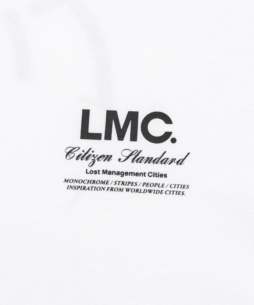 LMC Flying Puppy Long Slv Tee White