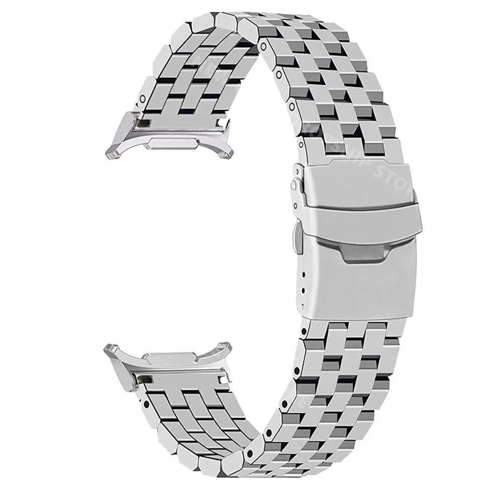

Quick Fit Metal Band for Samsung Galaxy Watch 7 Ultra 47mm Stainless Steel Strap for SAMSUNG Galaxy Watch 7 6 Classic 5 4 Ultra Galaxy Watch Ultra срібний