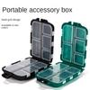 7 Day 10 Grids Medicine Box Multifunctional Storage Medicine Small Items Storage Multi Color Luya Fish Bait Container Dispenser