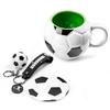 Footballer Set: Mug, Coaster and Keychain