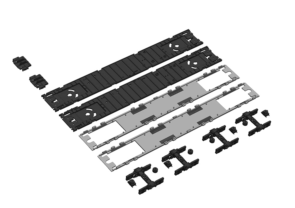 

PLUM масштаб серия 201 ходовой комплект A для Kuha 201 и неокрашенная сборная пластмасса PP111 1/80 200, набор,