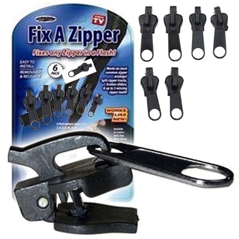 Instant Zipper Uniwersalny zestaw naprawczy Zestaw naprawczy Wymiana suwaka Zipper Zęby Ratownicze zamki błyskawiczne do szycia