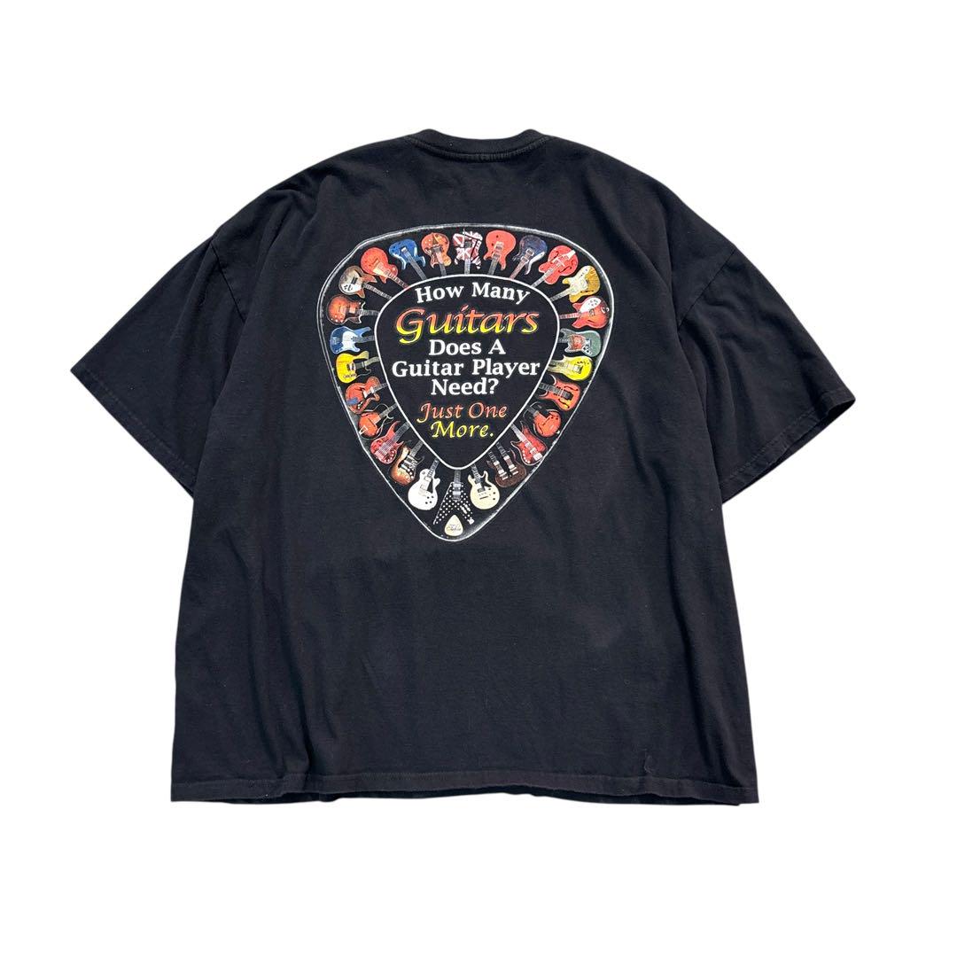 

[Б/У] 7TSM2 Футболка с принтом на спине гитары Группа Рок Винтаж