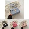 Chic Retro Casual Small Square Handbag Stylish Crossbody Bag In Soft Pu Leather