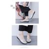 Summer New Imitation Leather Shoes, Comfortable and Non Slip Sandals, Women's Soft Leather Hollow Breathable Hole Shoes, Soft Soled Shoes