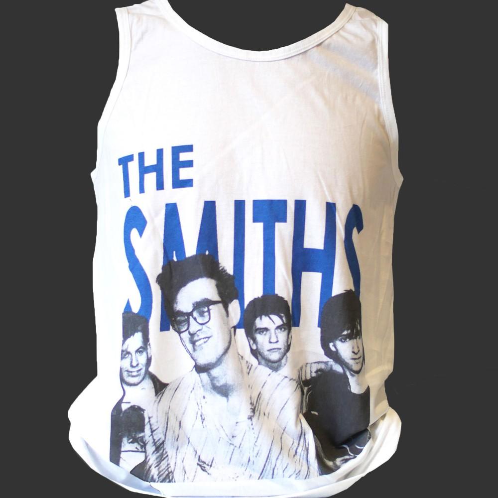 The Smiths Indie Rock TSHIRT vest top unisex white S2XL Unisex T-Shirt L