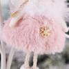 Cute Santa Claus Doll Ornaments Festive Christmas Tree Hanging Decorations for Home Office Party Celebration