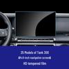 Tank 300/400/500/700 Great Wall Pao Instrument Navigation Screen Tempered Glass Protector.