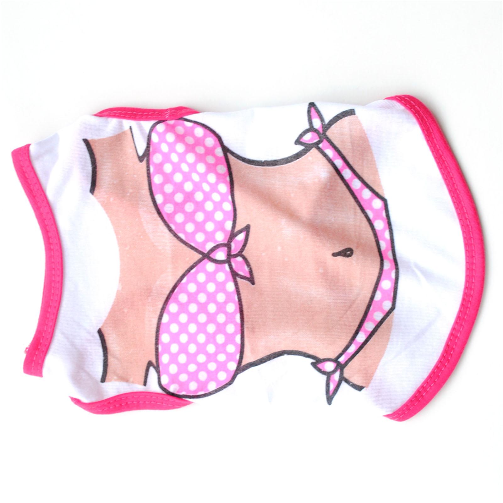 

Жилетка-футболка для домашніх тварин, без рукавів, яскравого кольору, зручна, дихаюча, жилет-майка для собаки, для тер єра, бішона, померанського шпіца Type 2