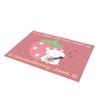 Strawberry Girl Heart Bathroom Absorbent Floor Mat Entry Door Mat Bedroom Door Mat Bathroom Non-Slip Foot Mat