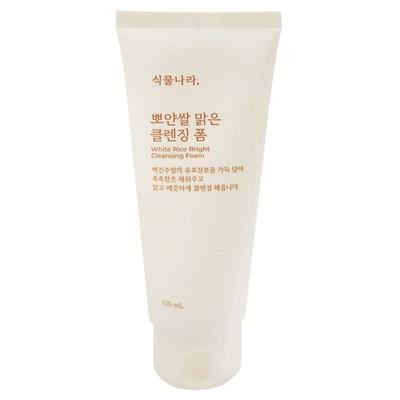 Plant Nara White Rice Clear Cleansing Foam 120mL, 1PCS