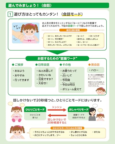 Partners Voice Recognition Doll Talking Chi-chan