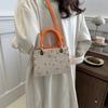 Personality Trend Fashion Shoulder Messenger Bag Casual New Handbag Pastoral Straw Seaside Beach Bag