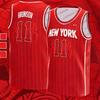 New York Classic Basketball Jersey Spider-Man Basketball Vest Brunson 11 Basketball Jersey Fans Marvel Special Edition Tee