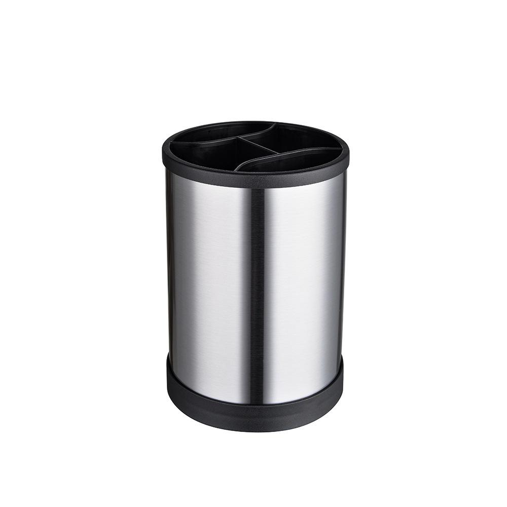 360° Rotation Utensil Holder Multifunctional Storage Bucket Fork Storage Rack Chopsticks Cage Kitchen Accessories Organizer