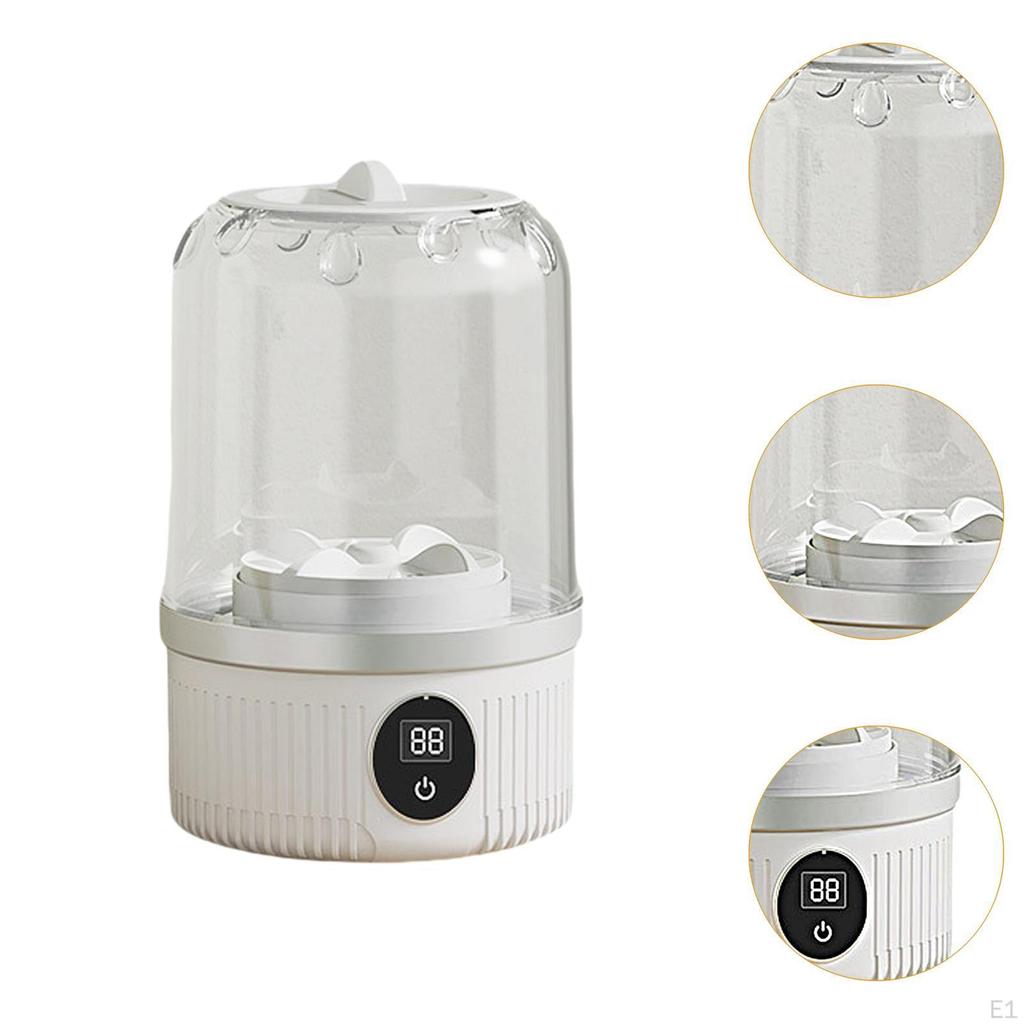 Compact Washing Machine Bras Socks Washer Cleaning Tool Lightweight Portable Laundry Appliances for