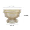 Plastic Concrete Planter Flowerpot Mold for Garden Decoration Flower Pot Molds Bonsai Planter Epoxy Resin Mould Decor