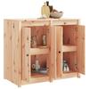 Vidaxl Outdoor Kitchen Cabinet, Solid Pine Wood