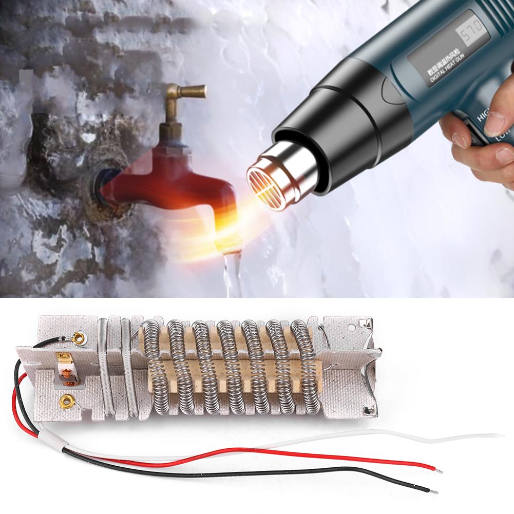Hot Air Gun Heating Core Replacement Kit Accessories High Stability for Solder Tool 1500W