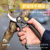 Deli Tools Labor-Saving Alloy Steel Pruners: Garden, Tree, and Flower Branch Pruning - Model D580201