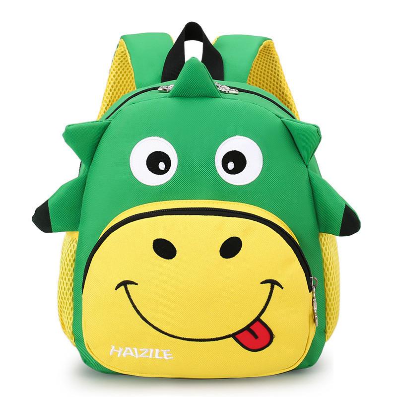 Cute Cartoon Nylon Kids Backpack For Ages 3-7 Breathable And Durable Design