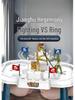 Bamboo Joint Figurine DIY Kit: Two-Player Educational Battle Game with PK Table