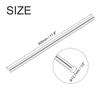 uxcell Aluminum Round Bar, 6061 Aluminum Rod, 12.7mm Diameter, 300mm Length, Lathe Solid Rod, Metal Bar for RC Aircraft Model Cars, DIY Crafts, Pack o