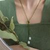 Trendy Beads Necklace Sophisticated Chain Necklace Clavicle Chain Perfect for Women Who Appreciate Timelesses Elegances