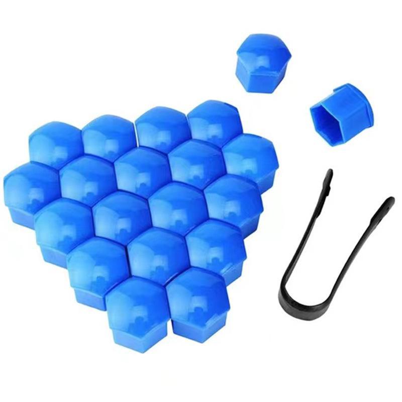 Tapa decorativa para tornillos de neumáticos de automóvil de 17 mm, 19 mm y 21 mm: cubierta protectora para cubo de rueda