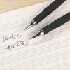10pcs Gel Pens Set Black Refill Gel Pen Bullet Tip 0.5mm School Office Supplies Stationery Kawaii Accessories Student Stationery