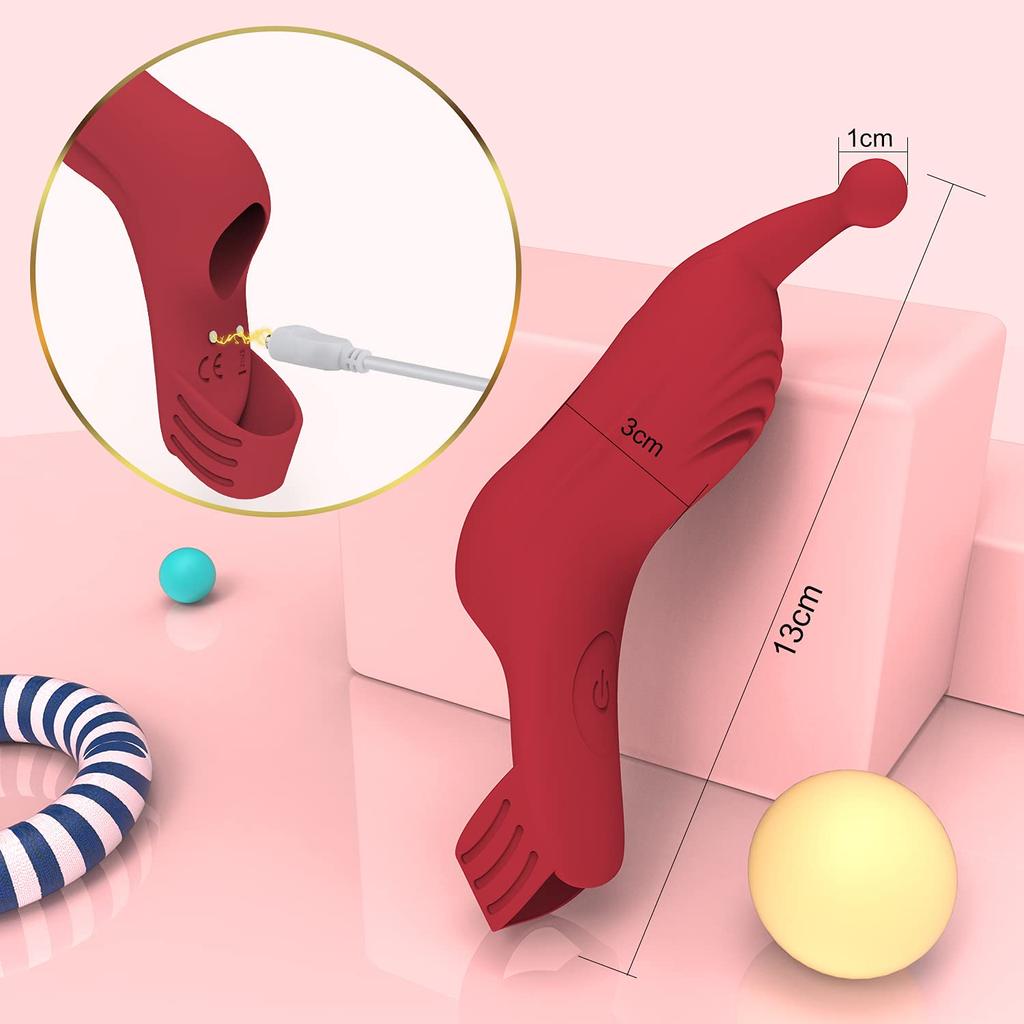 Hisecret Squirting New Technology Squirting Clit Clit 10 Types of Vibration Finger USB Silicone Sex Toy Vibrator, Vibrator, Finger-shaped Rotor,