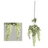 Silk Fabric Artificial Wisteria Branch Shape Fake Flower Vine Wisteria Flower Branch  Party Event