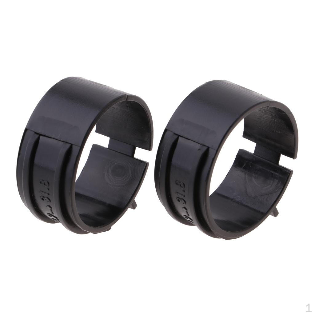 

Bike Front Derailleur Clamp Adapter Reducer 34.9mm to 31.8mm Plastic