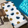 Cartoon C-Cookies-S Towel Large Quick-Drying Microfiber Soft M-Monster Beach Towel For Travel Fitness Sauna Bathing Camping
