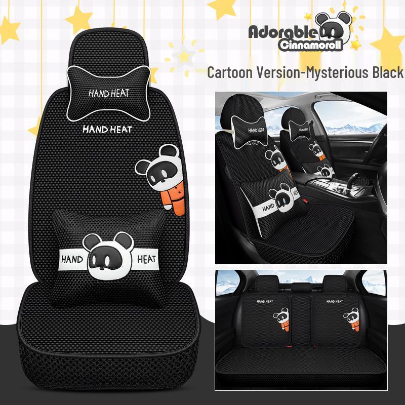BYD Seat Cushion: Ice Silk Cover for Song, F6, F3R, L3, Qin, Tang 2nd Gen DM, Yuan Pro, Han, and Su Rui Models