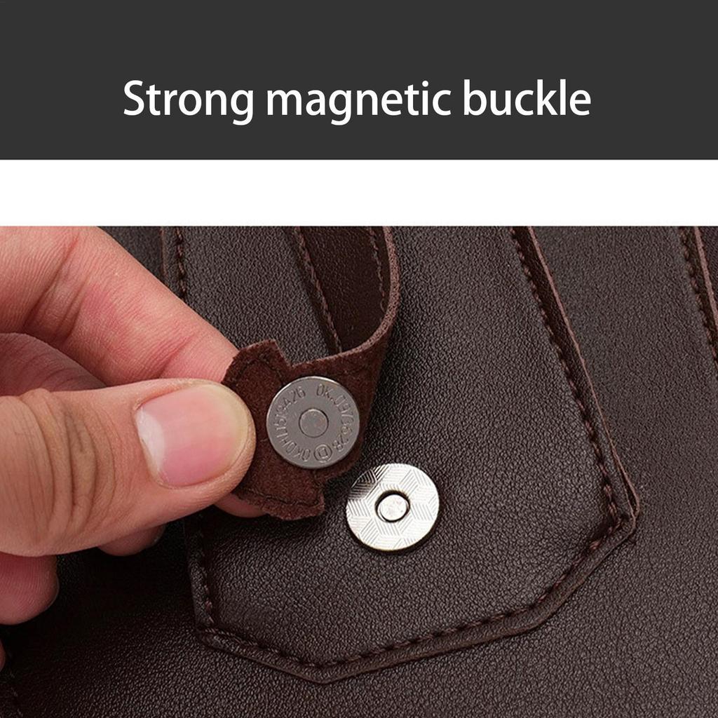 Men's Tacticals Vest Bag High Quality PU Leather Man Chest Bag Phone Pouch Vintage Design Underarm Back Pack Bags