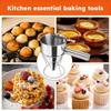 Stainless Steel Liquid Funnel Dispenser with Handle Batter Liquid Dispenser  Kitchen Supply