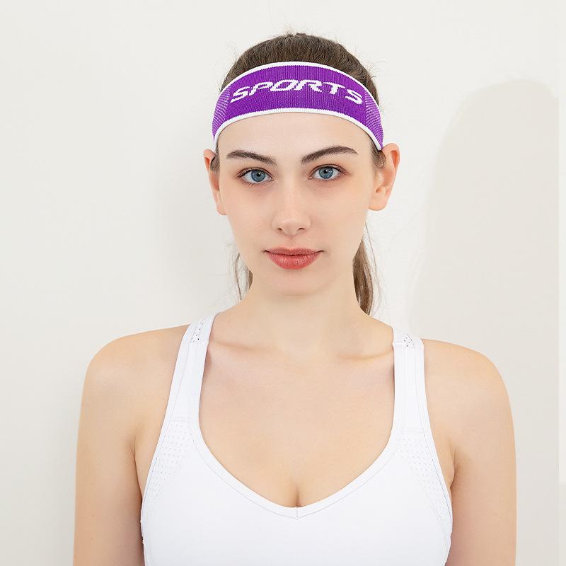

Спортивная повязка на голову для бега, йоги, баскетбола, велоспорта, впитывающая пот, бандана, повязка на голову, бадминтон, дофамин, антиперспирант, пояс average size