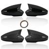 For Skoda Octavia MK3 2015- Car Side Rearview Mirror Cover Trim Auto Accessories
