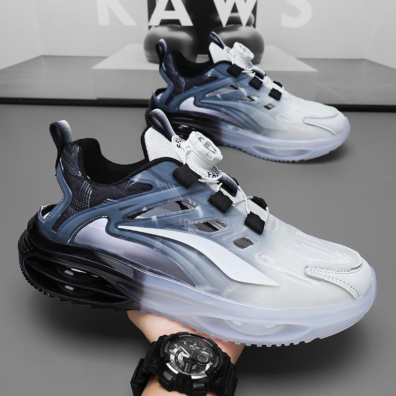 

Новые летние сандалии дышащая мужская обувь сетчатые мужские сандалии для улицы полые противоскользящие пляжные сандалии обувь на плоской подошве Zapatillas Hombre 39 чёрный