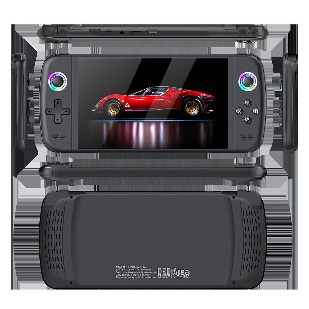 M27 7-Inch Handheld Retro Game Console - Portable Arcade, HD Display, TV Connectable
