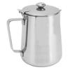 Milk Frothing Pitcher Steaming Pitcher Stainless Steel Coffee Milk Cup Milk Frother Cup with Lid