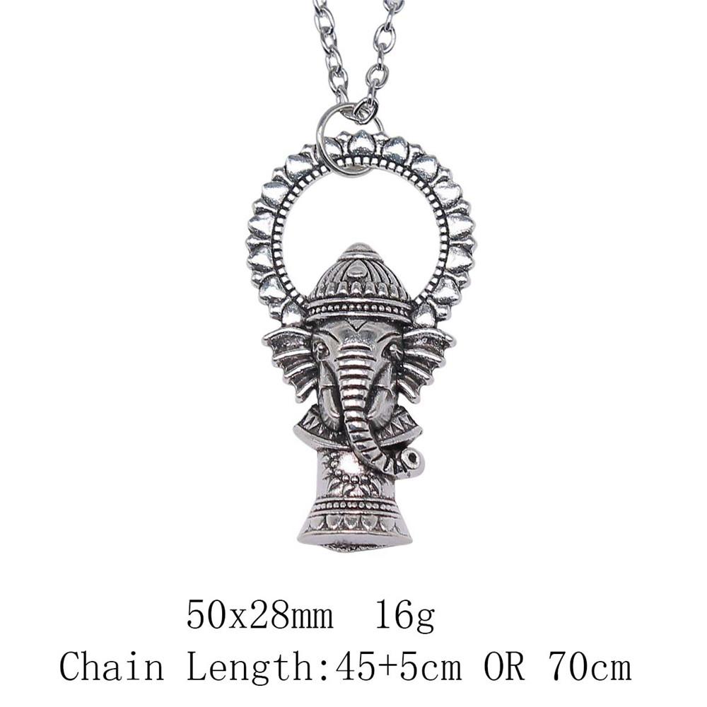Cadouri pentru femei Noutăți în coliere Colier cu lanț lung cu elefant de 45 cm sau 70 cm Lucruri ieftine