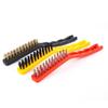 9-Inch Industrial Steel Wire Brush with Plastic Handle for Rust and Stain Removal