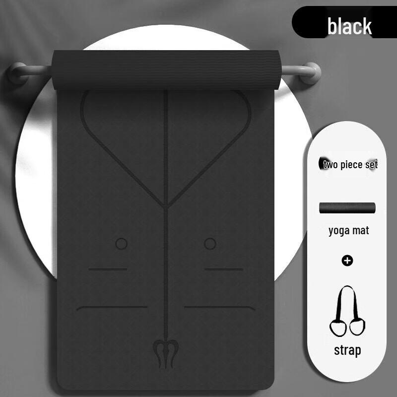 

Трехполюсный противоскользящий коврик для йоги из ТПЭ