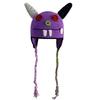 Adult's Cartoon for Monster Shape Knitted Hats All-match Hat Warmer Knitted Cosplay Cap Winter Holiday Gifts for Unisex